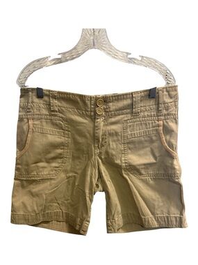 Sanctuary Surplus Khaki Cotton Casual Shorts